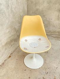 sedie tulipe vintage originali per restauro ricamb