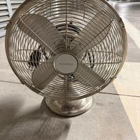 Ventilatore stile retró interamente in metallo