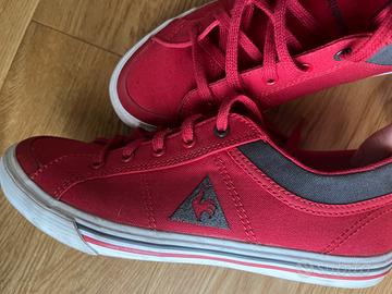 Scarpe rosse Le Coq Sportif