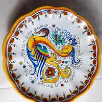 centrotavola ceramica Deruta