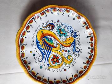 centrotavola ceramica Deruta