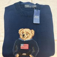 Maglione ralph lauren con orso