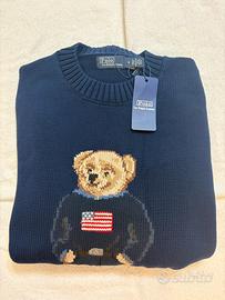 Maglione ralph lauren con orso