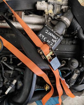 MOTORE FUNZIONANTE K9KM7 RENAULT CLIO 1.5 D. KW 50