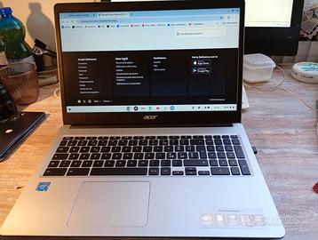 NOTEBOOK ACER CHROMEBOOK CB315 INTEL CELcome nuovo