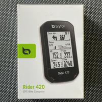 GPS Ciclocomputer Bryton Rider 420