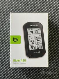 GPS Ciclocomputer Bryton Rider 420