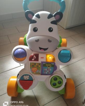 zebra primi passi Fisher Price 
