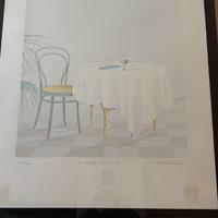 Litografia con certificato di autenticità