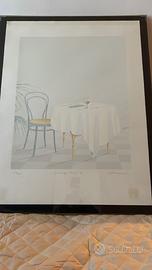 Litografia con certificato di autenticità