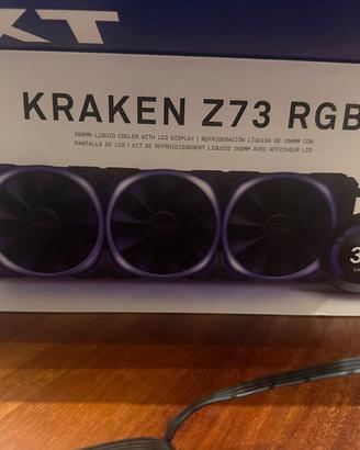 Dissipatore Kraken Z73 + 6 ventole RGB 120mm