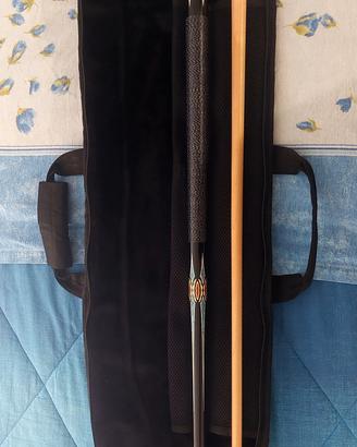 Stecca biliardo + custodia + accessori