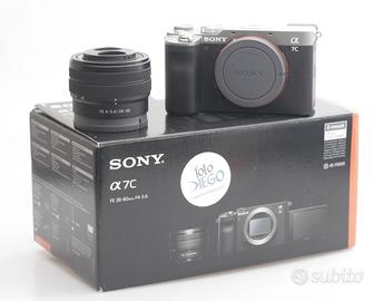 FOTOCAMERA DIGITALE MIRRORLESS FF SONY A7C + 28-60