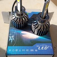 2 Lampade per Auto LED H1 6500K W25/30 con Ventole