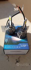 2 Lampade per Auto LED H1 6500K W25/30 con Ventole