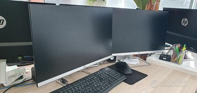 monitor full hd led  sottile schermo