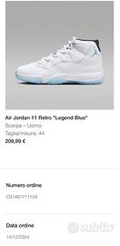 Air Jordan 11 Retro "Legend Blue"