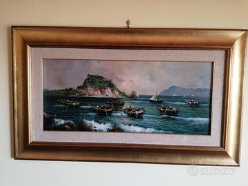 Olio su pannello del maestro Elio Amoroso