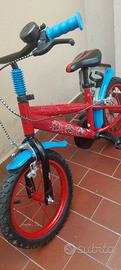 bici di spiderman 