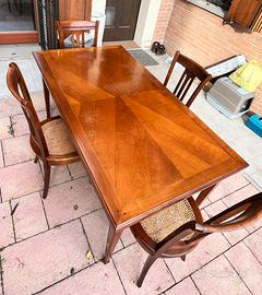 Tavolo in rovere artigianale