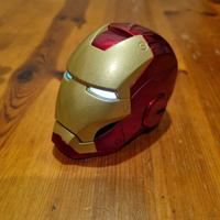 Set casco Iron Man Led + Poster + Rubrica - NUOVO