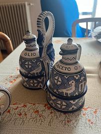 Set olio aceto vintage