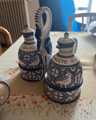 Set olio aceto vintage