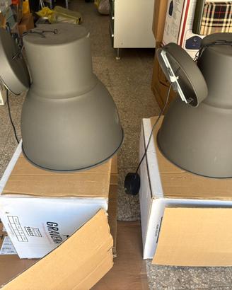 Lampadari in coppia modello Hektar 47 cm