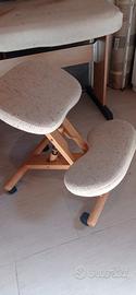 sgabello ergonomico