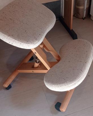 sgabello ergonomico