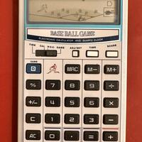 CASIO BB-9 BASEBALL GAME CALCULATOR DEL 1982.