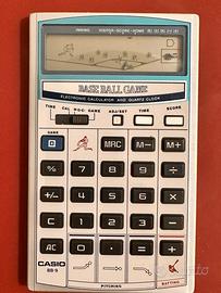 CASIO BB-9 BASEBALL GAME CALCULATOR DEL 1982.