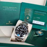 ROLEX SUBMARINER 124060 COMPLETO 2022 ECCELLENTE