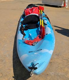 Kayak 2 posti Shark2 . Canoa sit on top