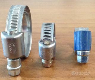 Stock 30 pezzi fascette stringitubo acciaio inox