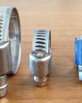 Stock 30 pezzi fascette stringitubo acciaio inox