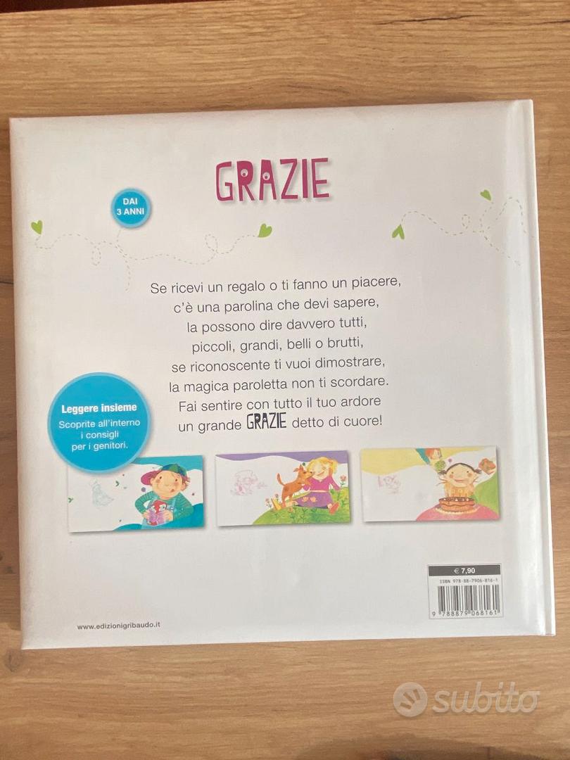 GRAZIE Libro per bambini dai 3 anni - Libri e Riviste In vendita a Vicenza