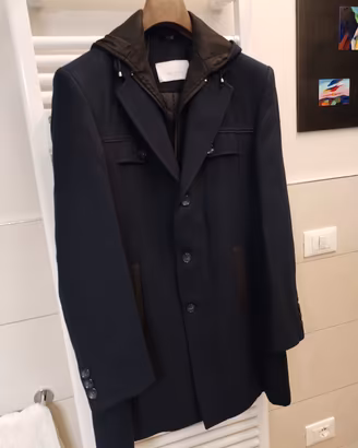 Trussardi collection giubbotto lana uomo