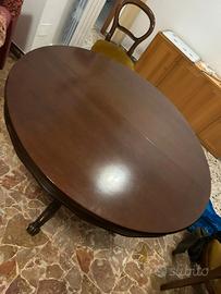 TAVOLO con SEDIE Legno