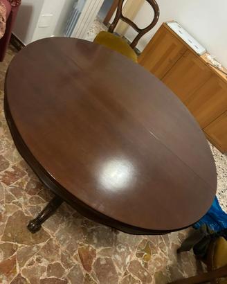 TAVOLO con SEDIE Legno