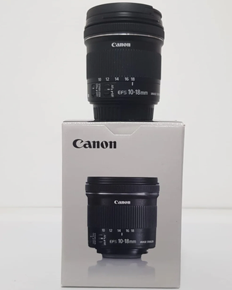 Obiettivo Canon 10-18mm 1:4.5-5.6 IS STM