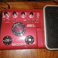 zoom b2.1u bass effects pedal