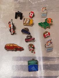 spille pins vintage 