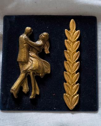 Cimelli collezione:Medaglia Figurina Vintage danza