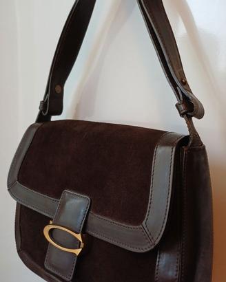 Borsa a Spalla CERRUTI 1881 Testa di Moro in Pelle