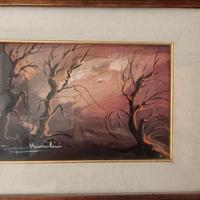 Quadro di romano mussolini