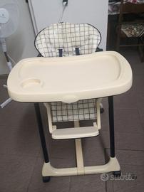  seggiolone + girello 