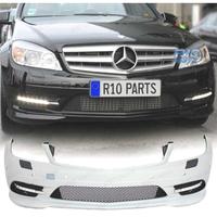 PARAURTI ANTERIORE PER MERCEDES W204 LOOK AMG C63 