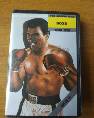 boxe gioco msx cassetta philips