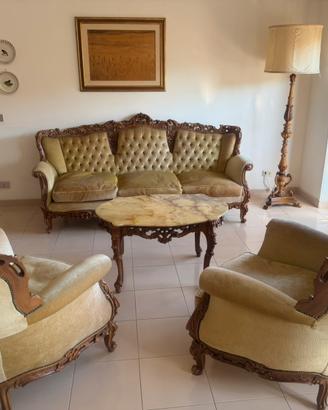 Elegante salotto stile Barocco/Luigi XV